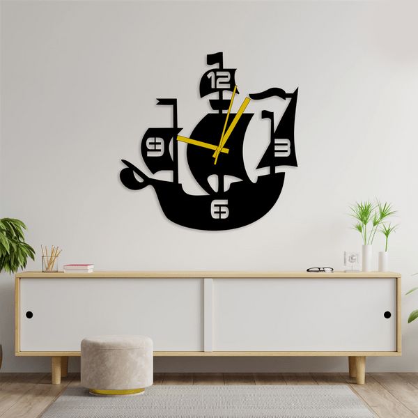 Ship Wall Clock