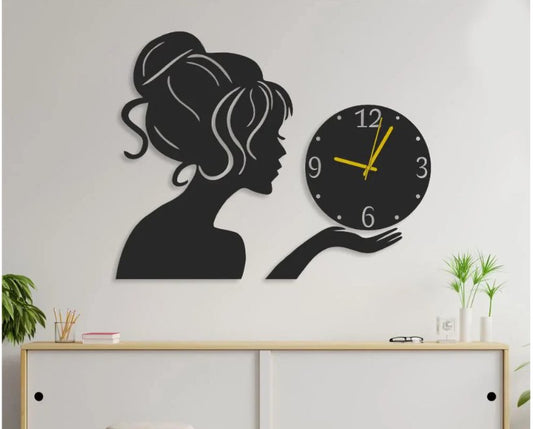 Girl Wall Clock